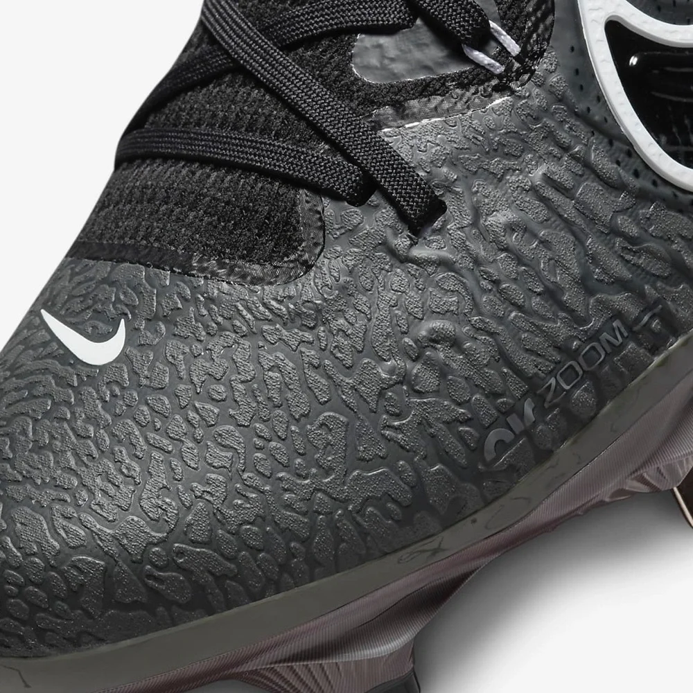 Nike Alpha Huarache NXT Men's Baseball Cleats Black Smoke Grey White 8.5 - Picture 8 of 11